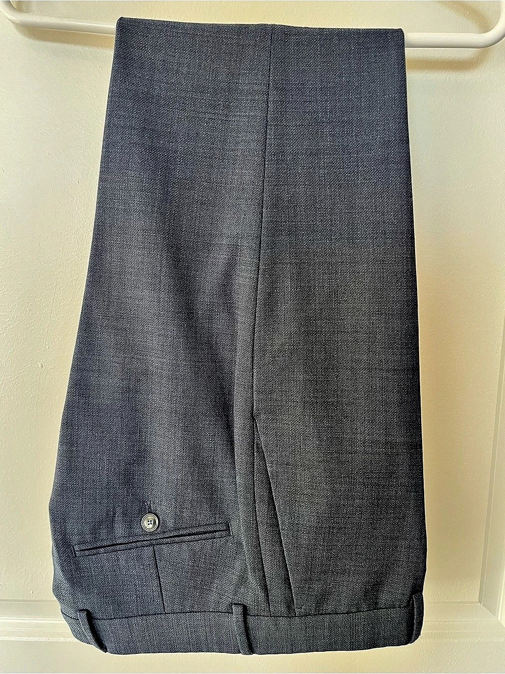 Zara Blue Cropped Trousers Size 30